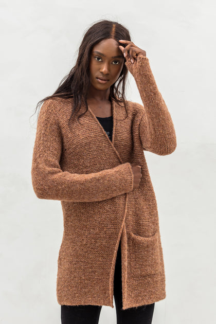 Chunky Knit Cardigan Oversized Cardigan ROSEUNIQUESTYLE