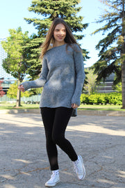 Alpaca wool knit sweater