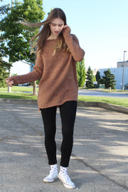 Alpaca wool knit sweater