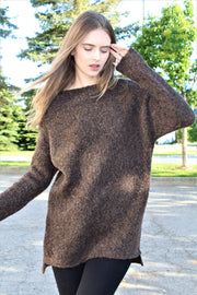 Alpaca wool knit sweater