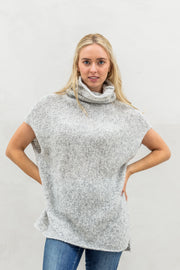 knit long vest