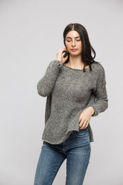Grey Alpaca sweater. - RoseUniqueStyle